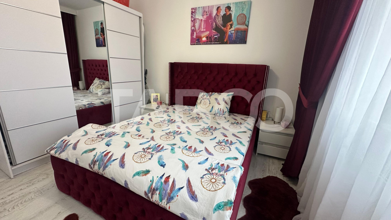 Apartament de inchiriat  2 camere cu balcon zona Rahovei Sibiu