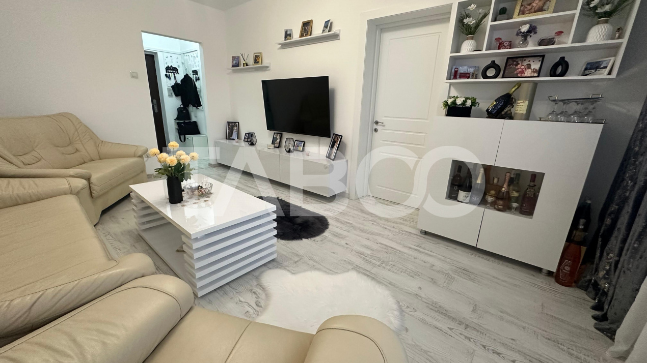 Apartament de inchiriat  2 camere cu balcon zona Rahovei Sibiu