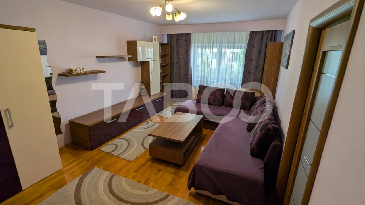 Apartament de inchiriat 2 camere mobilat si utilat zona Centrala Sibiu