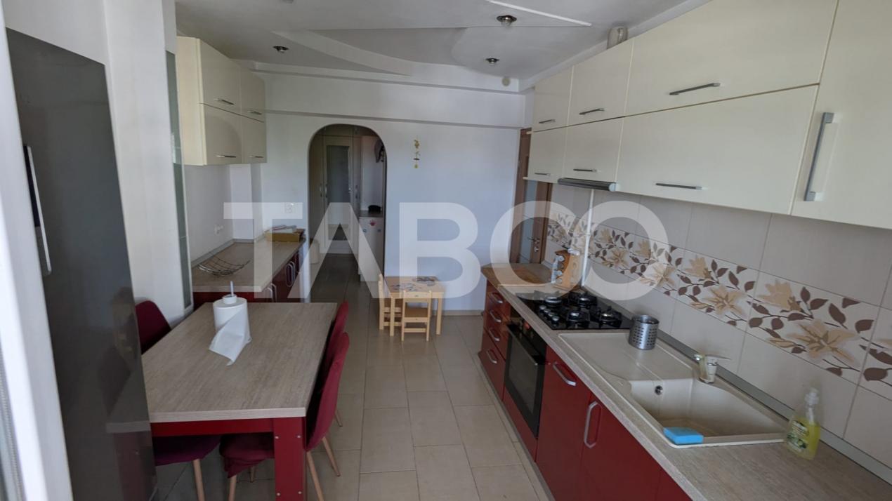 Apartament de inchiriat 2 camere mobilat si utilat zona Centrala Sibiu