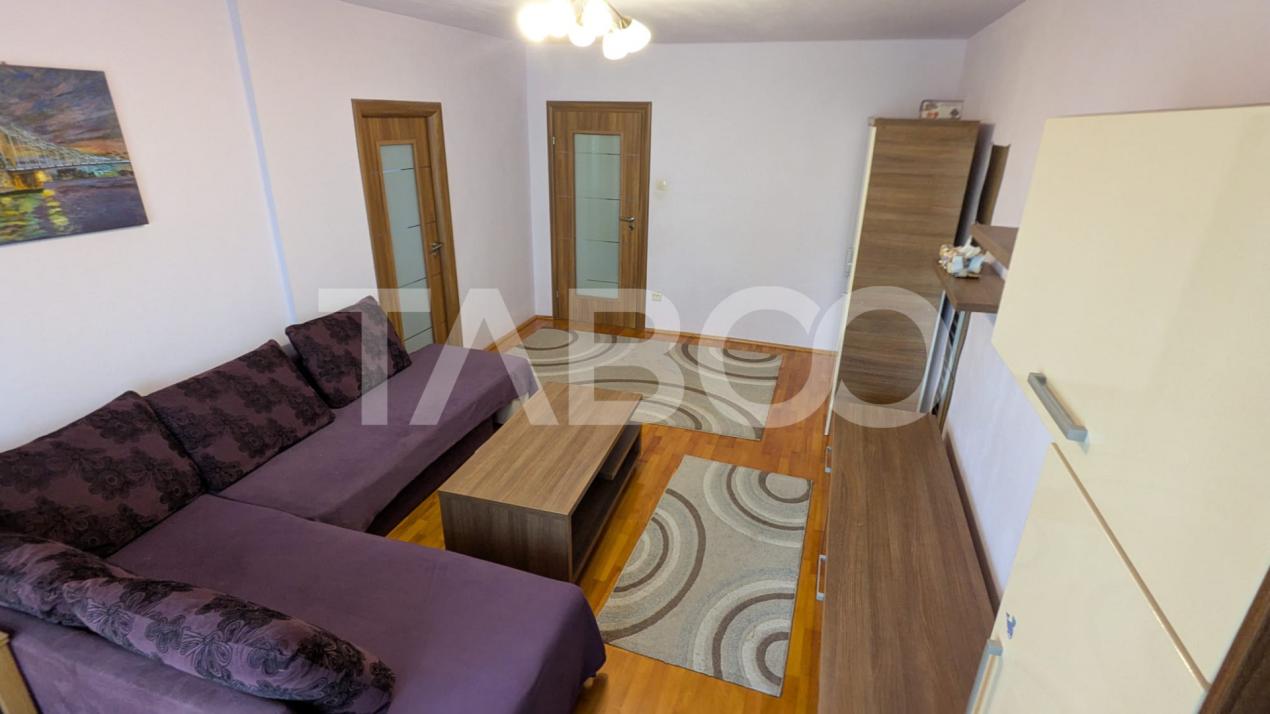 Apartament de inchiriat 2 camere mobilat si utilat zona Centrala Sibiu