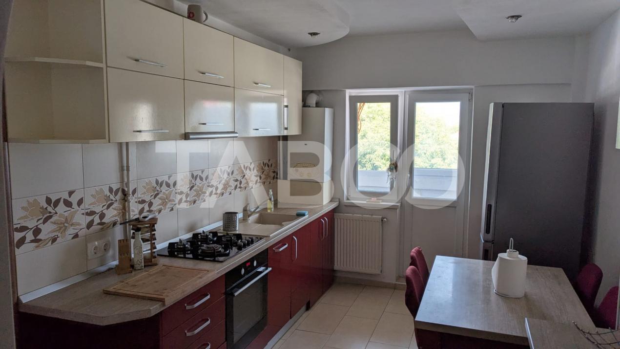 Apartament de inchiriat 2 camere mobilat si utilat zona Centrala Sibiu