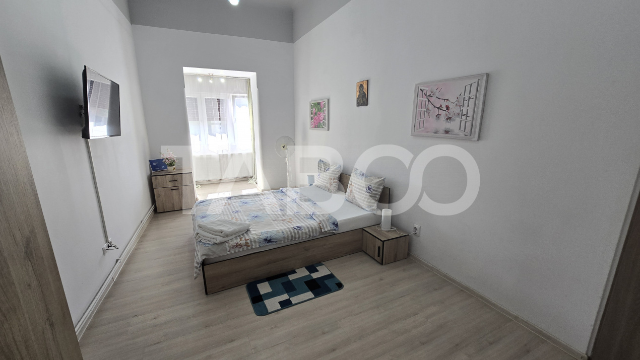 Apartament de inchiriat 2 camere mobilate utilate B-dul Victoriei