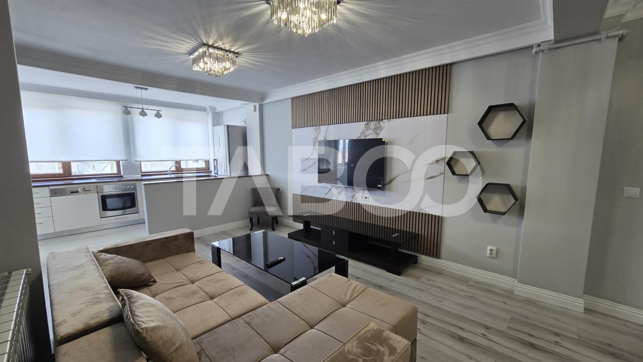 Apartament de inchiriat 50mp 2 camere decomandate zona Terezian Sibiu