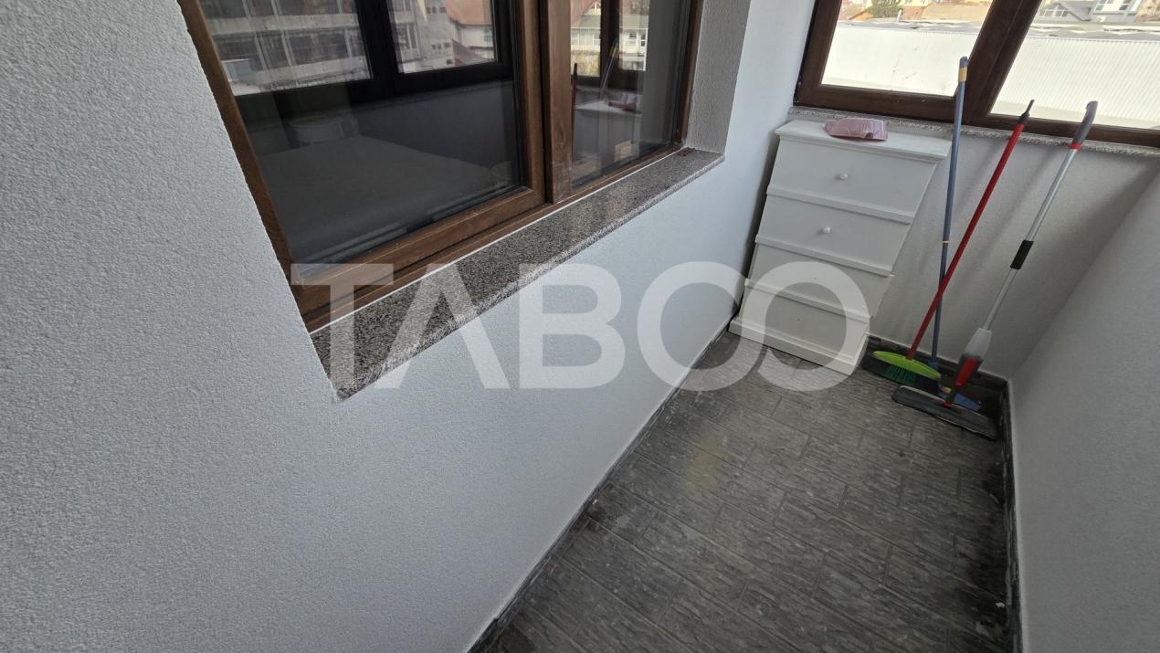 Apartament de inchiriat 50mp 2 camere decomandate zona Terezian Sibiu