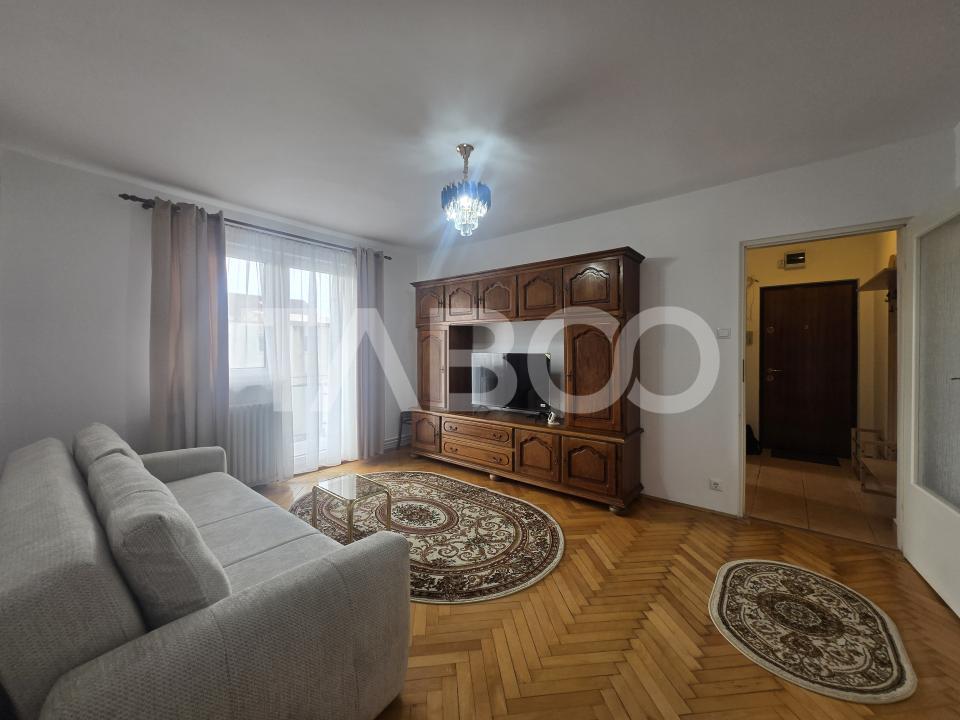 Apartament de inchiriat 60mp 3 camere balcon zona Mihai Viteazul Sibiu in Sibiu - Fratii Buzesti
