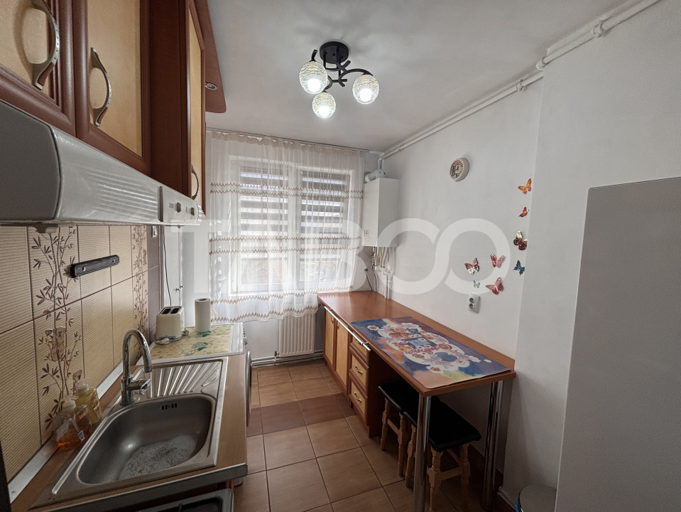 Apartament de inchiriat cu 2 camere + balcon zona Terezian Sibiu