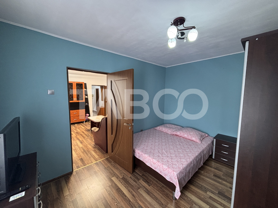 Apartament de inchiriat cu 2 camere + balcon zona Terezian Sibiu