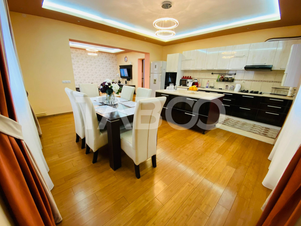 Apartament de inchiriat cu 4 camere etaj 1 la vila zona Turnisor Sibiu