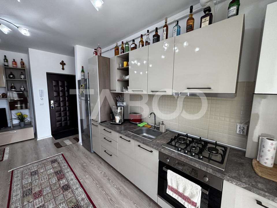 Apartament de vanzare 2 camere  38mpu + boxa zona Turnisor in Sibiu - Ogorului
