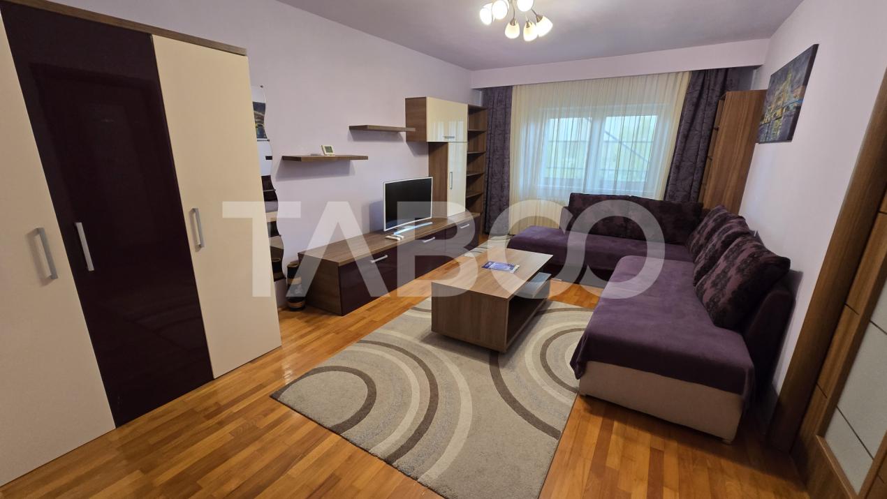 Apartament de vanzare 2 camere decomandate 60mp mobilat utilat Central