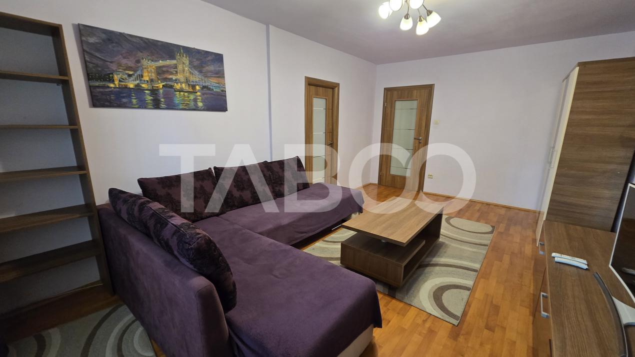 Apartament de vanzare 2 camere decomandate 60mp mobilat utilat Central