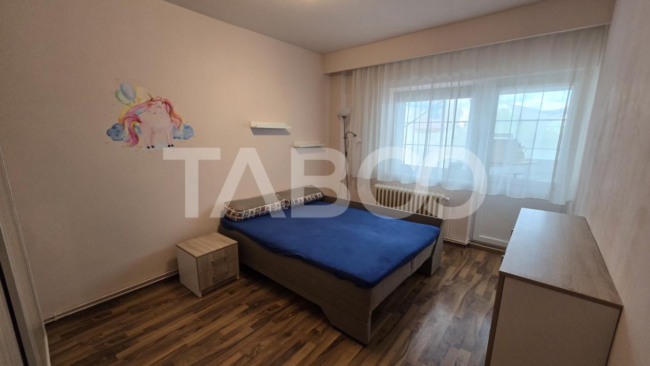 Apartament de vanzare 2 camere decomandate 60mp mobilat utilat Central