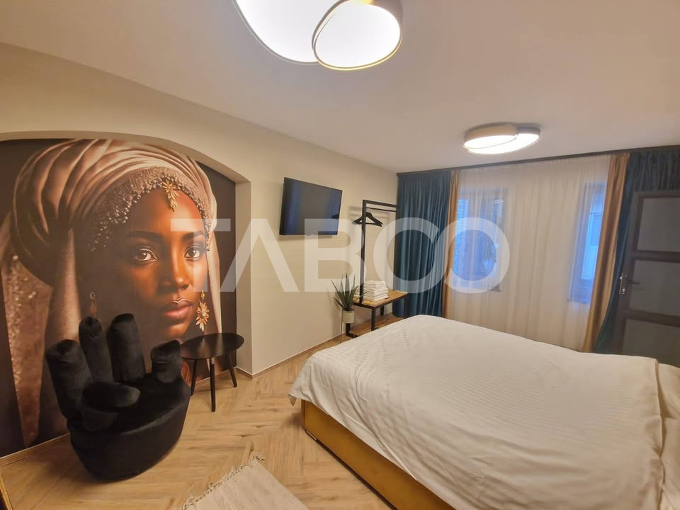 Apartament de vanzare 2 camere dressing terasa Sibiu Centrul Istoric
