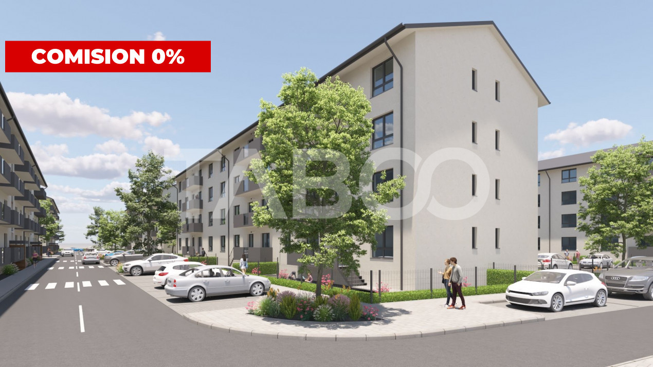 Apartament de vanzare 3 camere 2 bai balcon camara Doamna Stanca in Sibiu - Doamna Stanca
