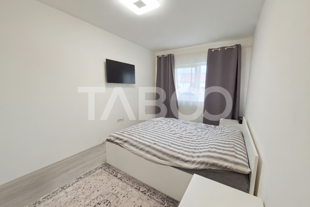 Apartament de vanzare 3 camere 2 bai gradina 74mp si parcare Selimbar