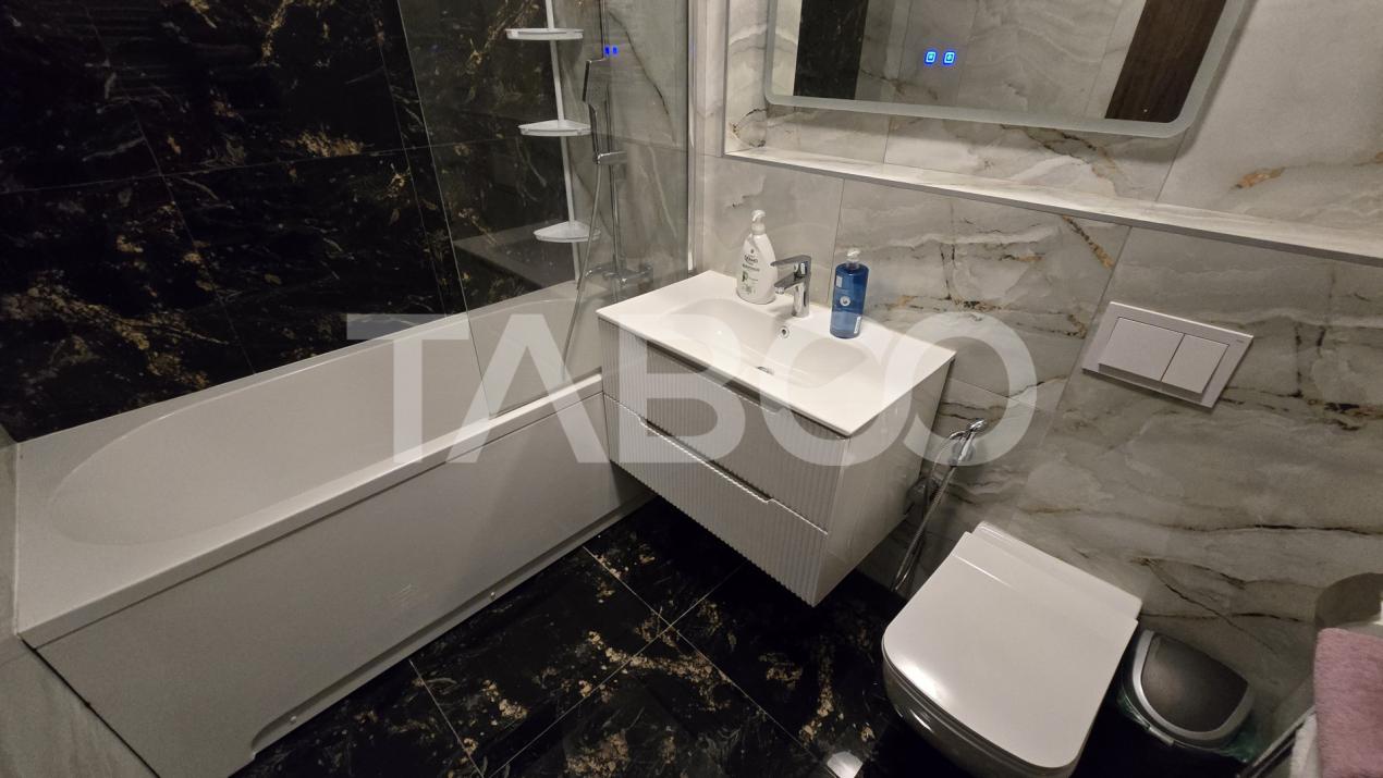 Apartament de vanzare 3 camere 93mp 2 bai balcon si lift Rahovei Sibiu
