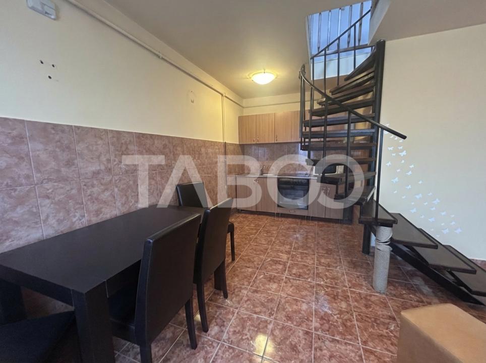 Apartament de vanzare 3 camere utilate mobilate in zona Terezian Sibiu