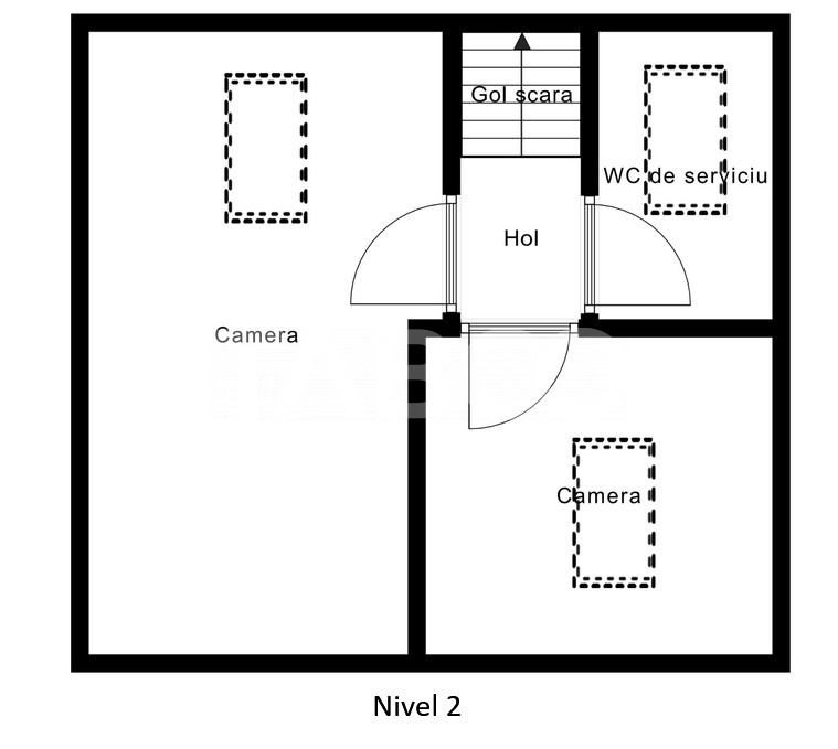 Apartament de vanzare 4 camere 2 bai si balcon Calea Cisnadiei