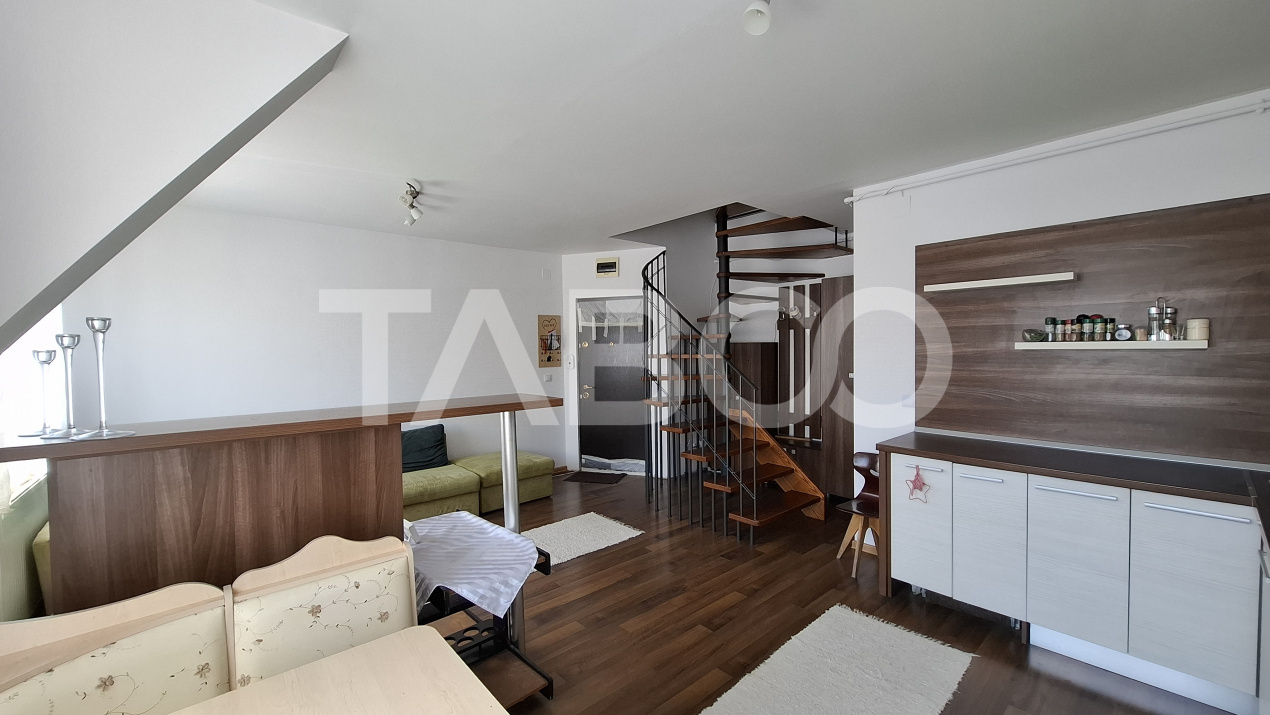 Apartament de vanzare 4 camere decomandat 74 mpu Valea Aurie Sibiu