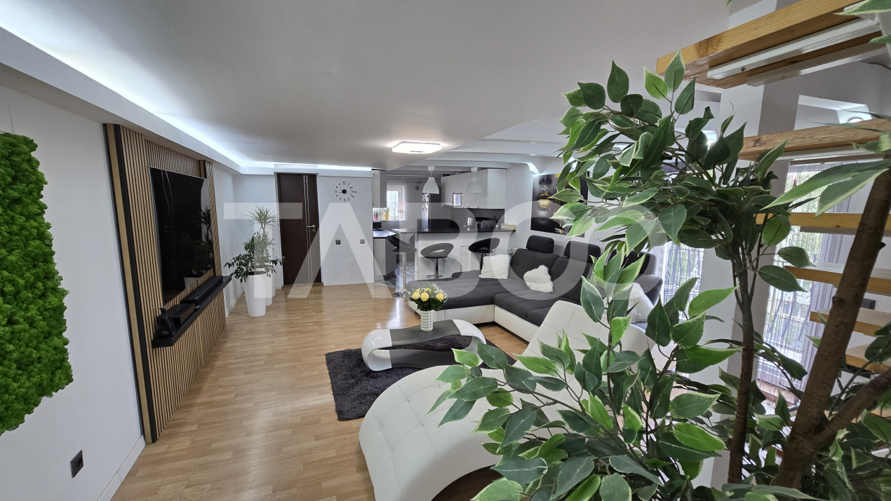 Apartament de vanzare 82mp 4 camere 2 bai intabulat in zona Rahovei in Sibiu - Calea Cisnadiei