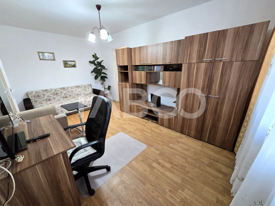 Apartament de vanzare cu 2 camere balcon zona Rahovei-Ciresica Sibiu