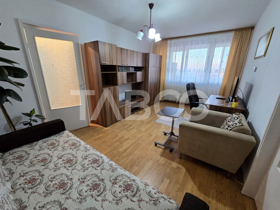 Apartament de vanzare cu 2 camere balcon zona Rahovei-Ciresica Sibiu in Sibiu - Aleea Streiu