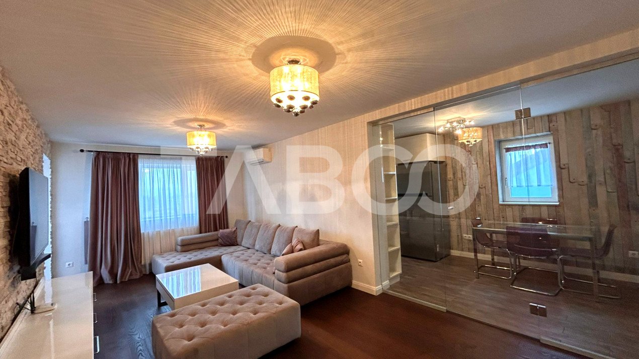 Apartament de vanzare cu 3 camere 2 bai balcon loc de parcare in Sibiu