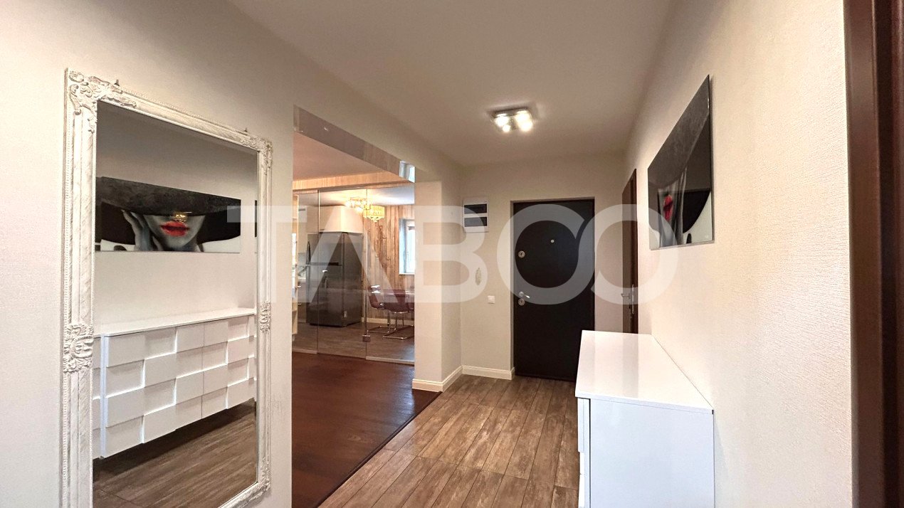 Apartament de vanzare cu 3 camere 2 bai balcon loc de parcare in Sibiu