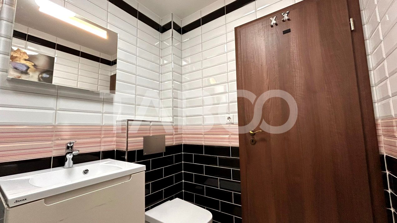 Apartament de vanzare cu 3 camere 2 bai balcon loc de parcare in Sibiu