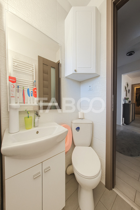 Apartament de vanzare cu 3 camere la etajul 1 mobilat utilat complet