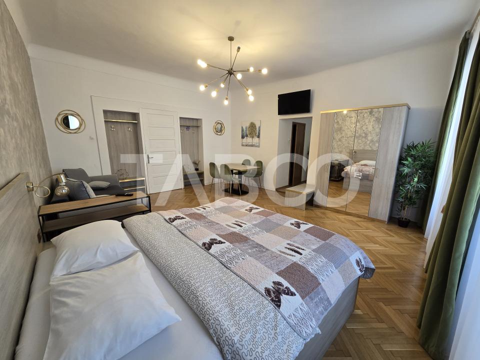 Apartament de vanzare in Centrul Istoric Sibiu 90 mpu mobilat utilat