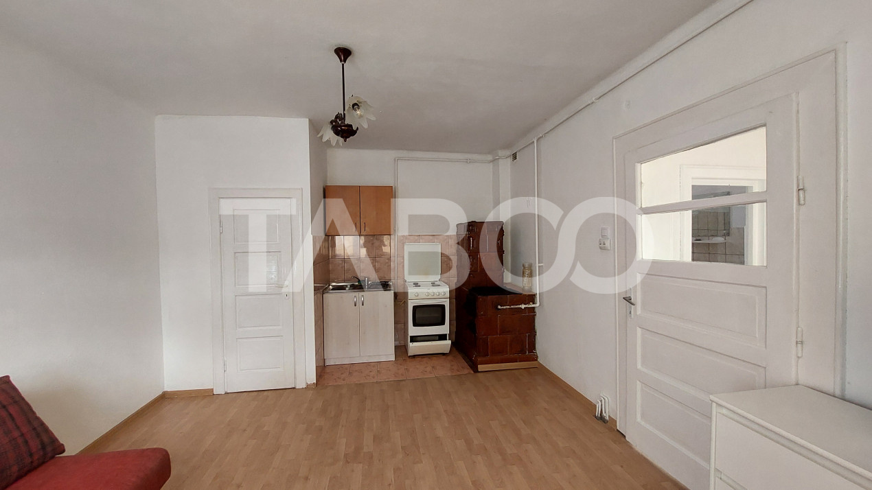 Apartament de vanzare la casa 2 camere curte 120 mp zona Turnisor