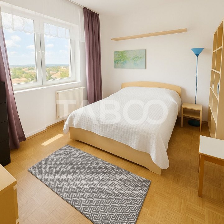 Apartament de vanzare Terezian etaj intermediar 3 camere 2 bai balcon