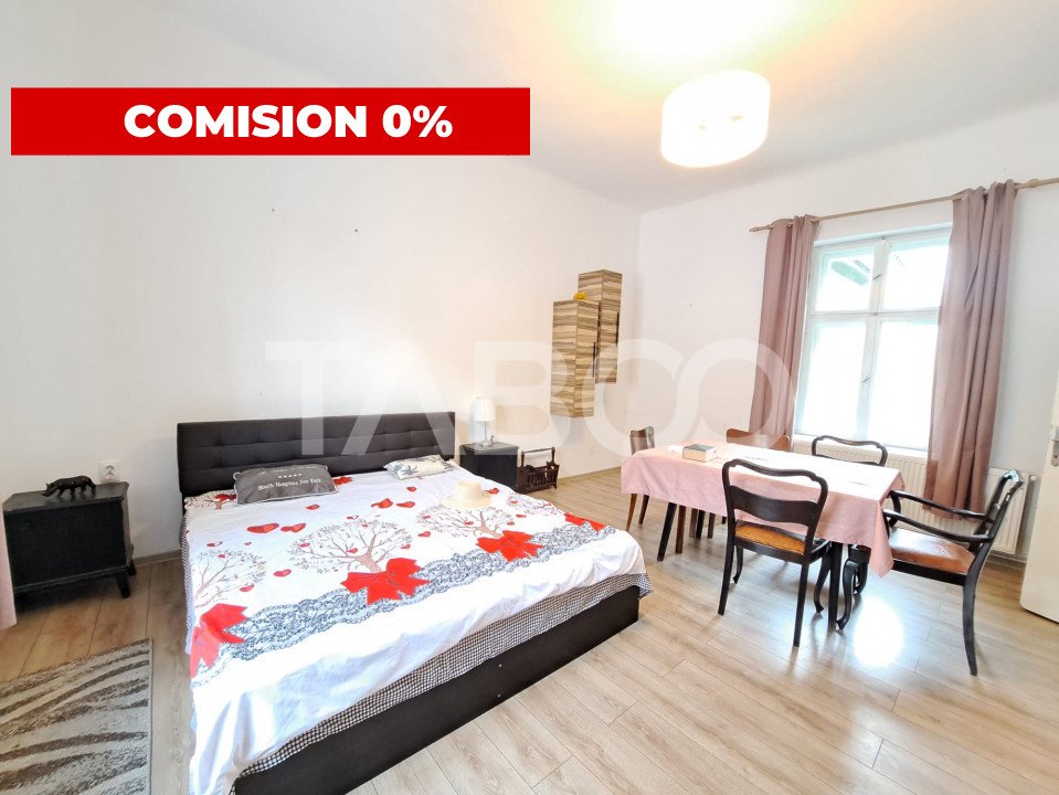 Apartament de vanzare Ultracentral Sibiu etaj 1 renovat mobilat utilat