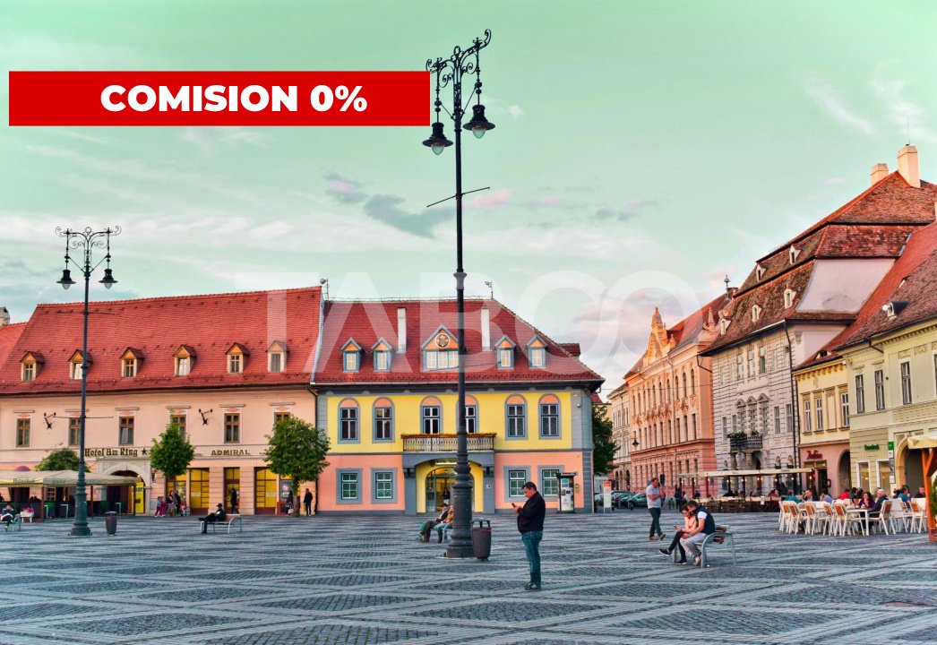Apartament de vanzare Ultracentral Sibiu etaj 1 renovat mobilat utilat