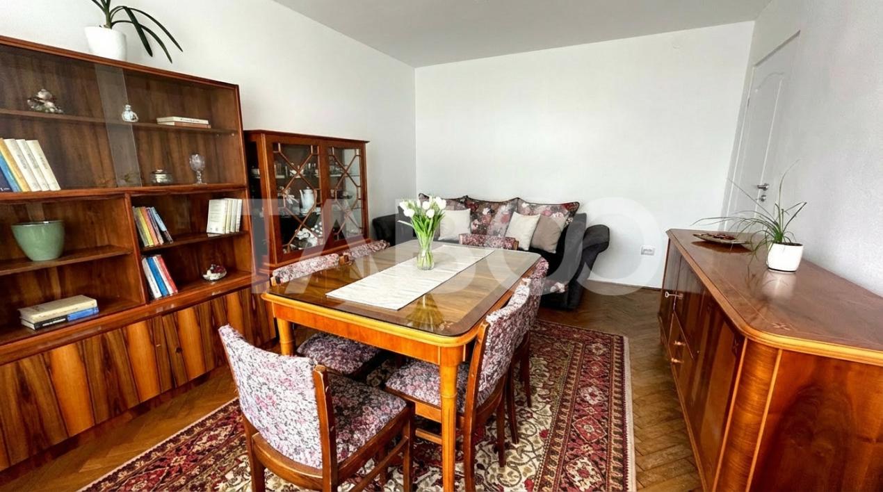 Apartament decomandat 2 camere 45 mpu mobilat zona Terezian Sibiu