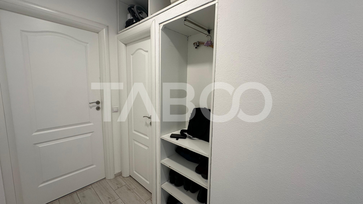 Apartament decomandat 2 camere 45 mpu mobilat zona Terezian Sibiu