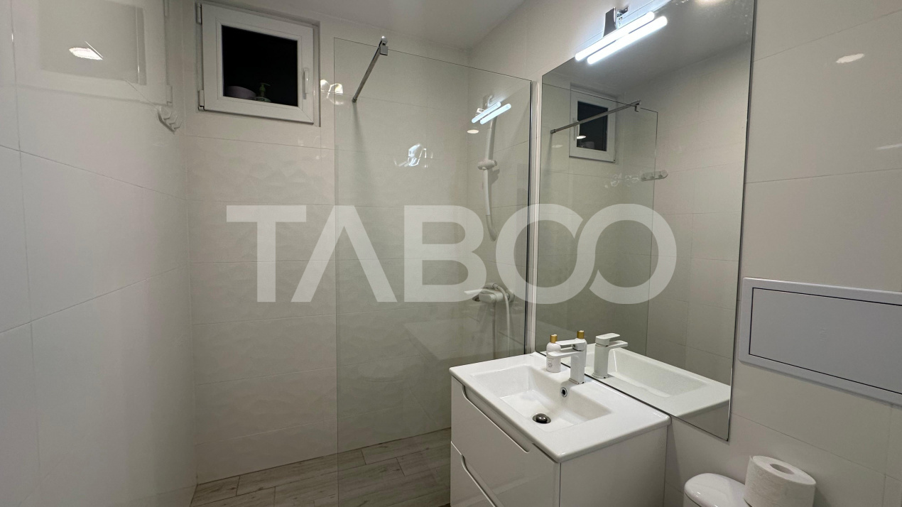 Apartament decomandat 2 camere 45 mpu mobilat zona Terezian Sibiu