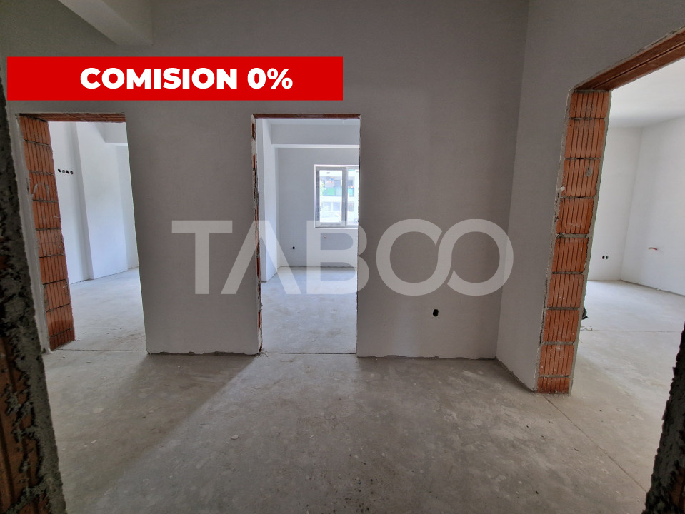 Apartament decomandat 2 camere 63 mpu 2 balcoane Rahovei Sibiu in Sibiu - Aleea Streiu