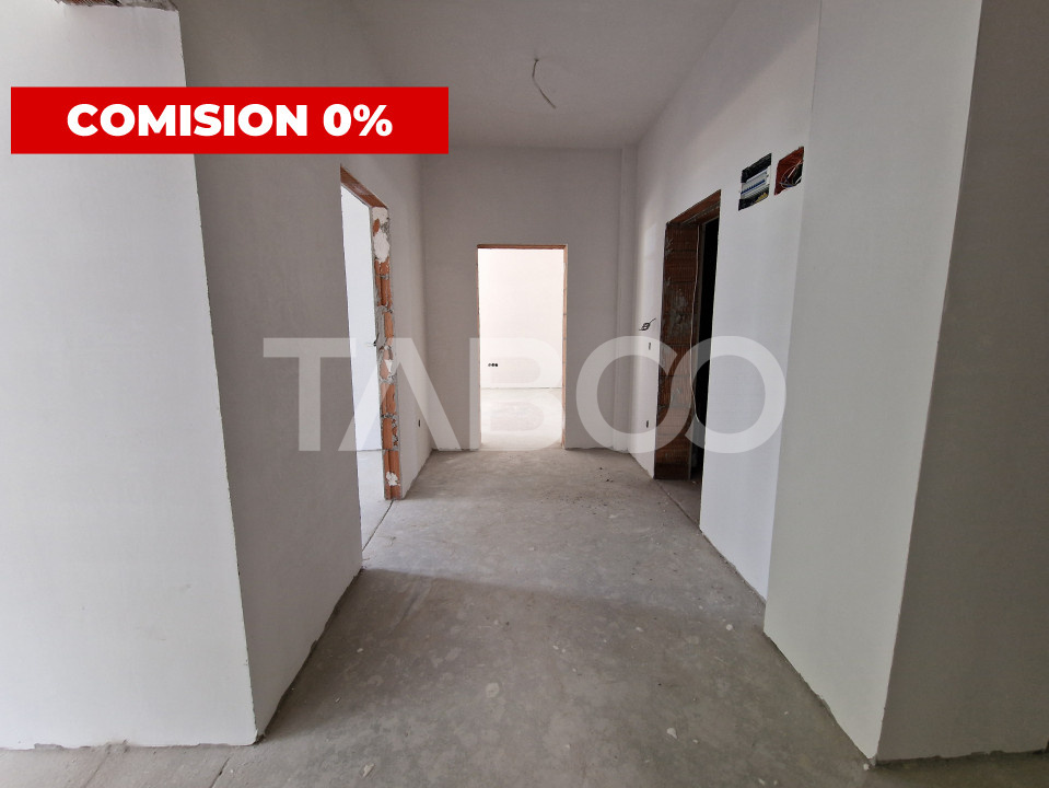 Apartament decomandat 2 camere 64 mpu 2 balcoane 12 mp Rahovei Sibiu in Sibiu - Aleea Streiu