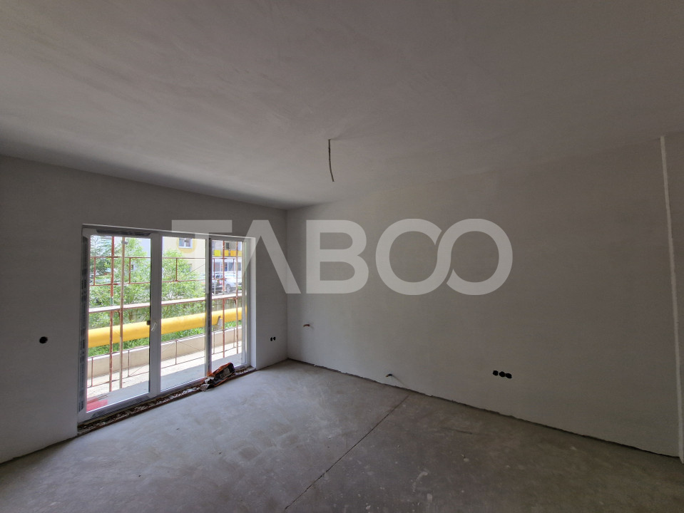Apartament decomandat 2 camere 64 mpu 2 balcoane 12 mp Rahovei Sibiu