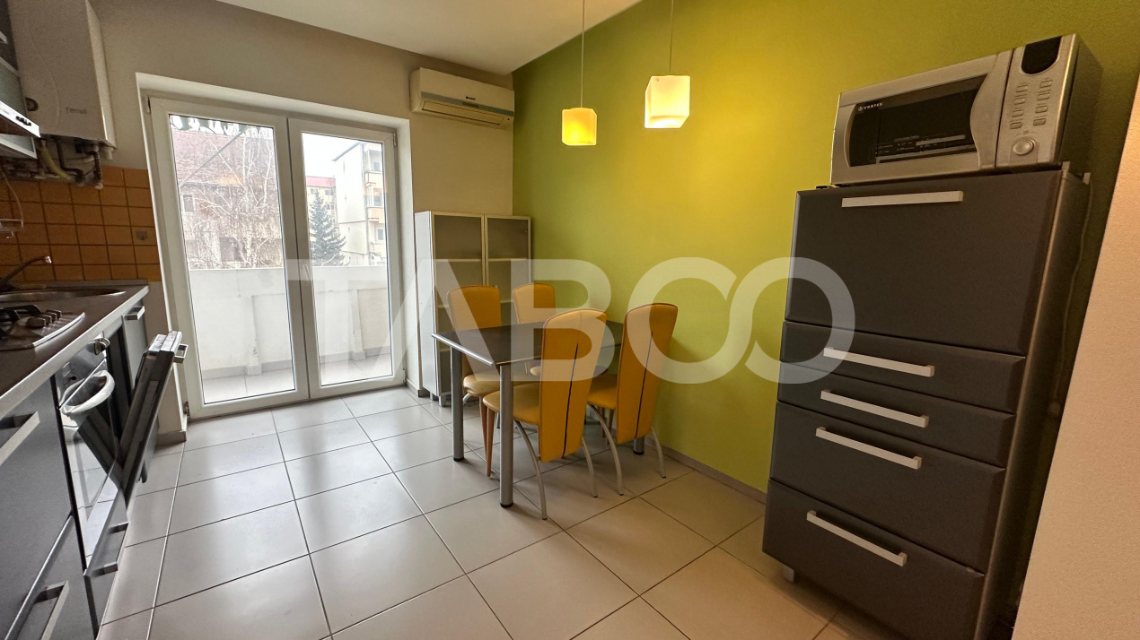 Apartament decomandat 3 camere 2 bai 2 balcoane Valea Aurie Sibiu