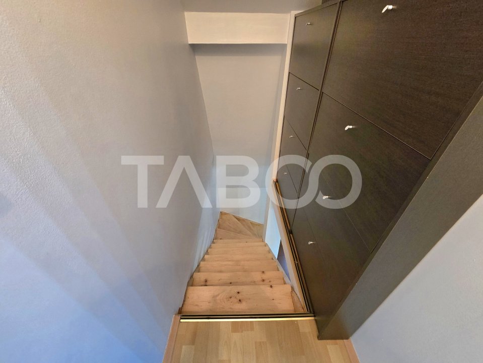 Apartament decomandat 3 camere 60 mpu 2 bai mobilat Vasile Aaron Sibiu