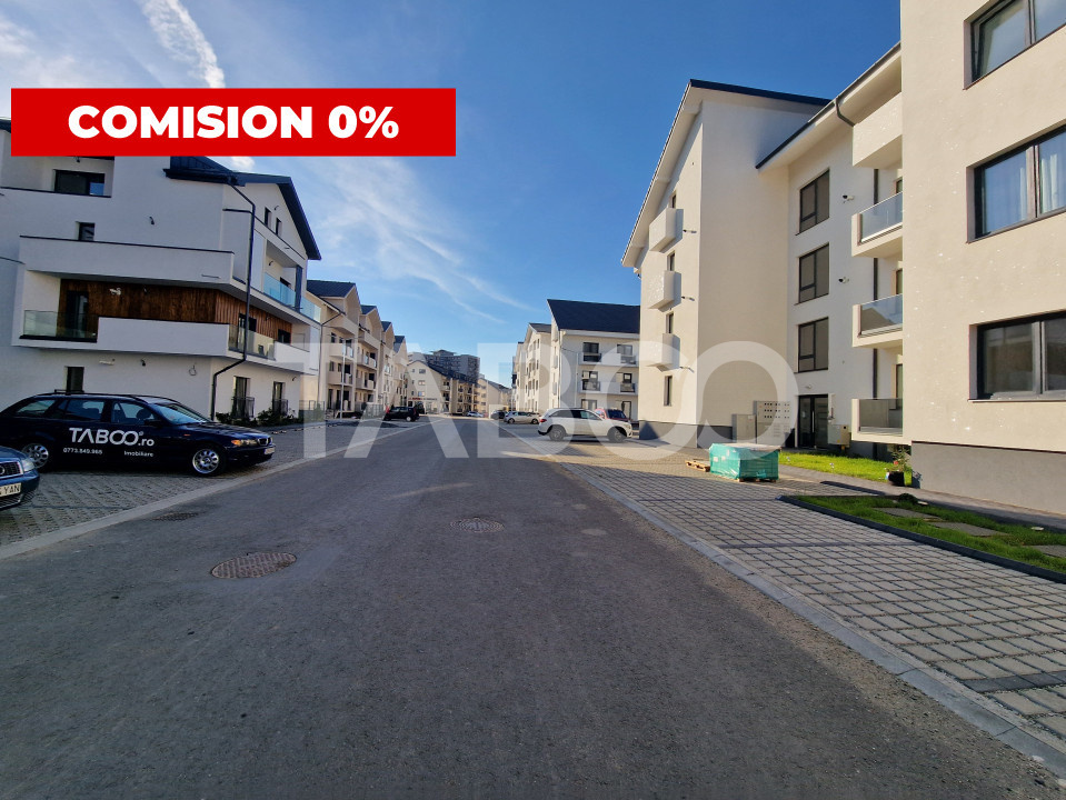 Apartament decomandat 3 camere 66 mp balcon 21 mp loc parcare inclus in Sibiu - Principessa Elisabeta