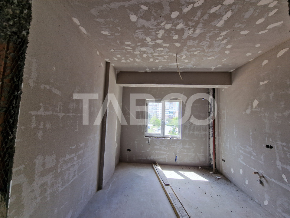 Apartament decomandat 3 camere 85 mpu 2 balcoane 2 bai Rahovei Sibiu