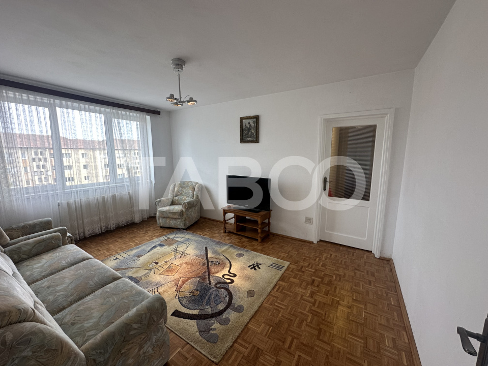 Apartament decomandat 3 camere etaj 4 zona Rahovei Sibiu in Sibiu - Rahovei