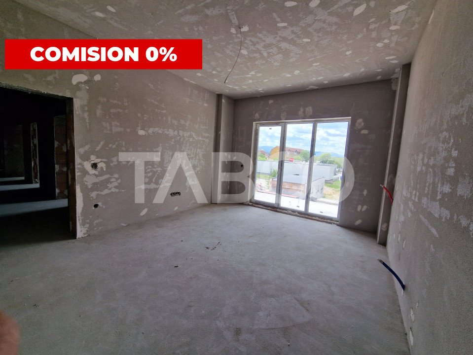 Apartament decomandat 85 mpu 3 camere 2 balcoane 2 bai Rahovei Sibiu