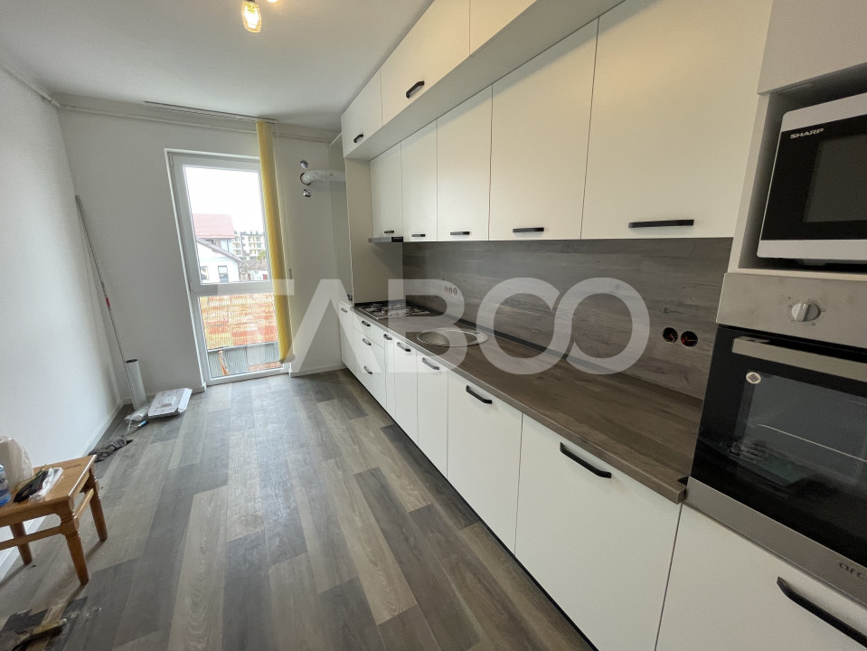 Apartament decomandat cu 2 camere etaj 2 60 mp balcon parcare Sibiu