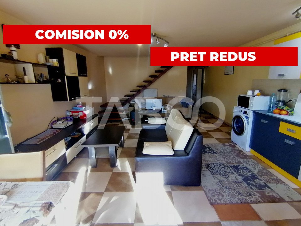 Apartament decomandat cu 4 camere 110 utili 2 bai balcon Tilisca Sibiu